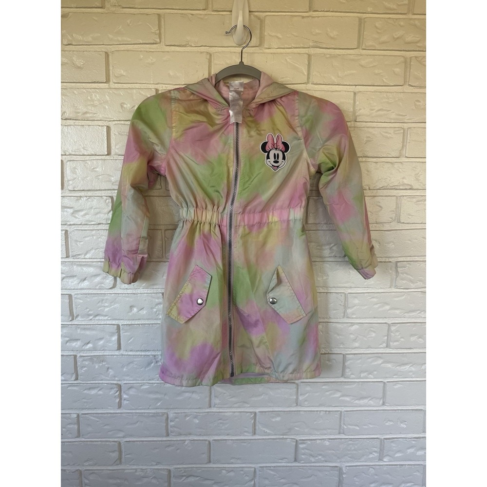 Disney Minnie Mouse Tie-Dye Hooded Jacket | Size 6X
